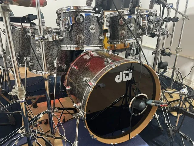 Bateria DW Collectors Series Black Galaxy Finishply Maple