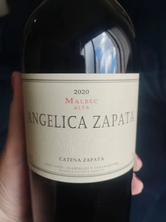 VENDO VINHO ANGELICA ZAPATA MALBEC