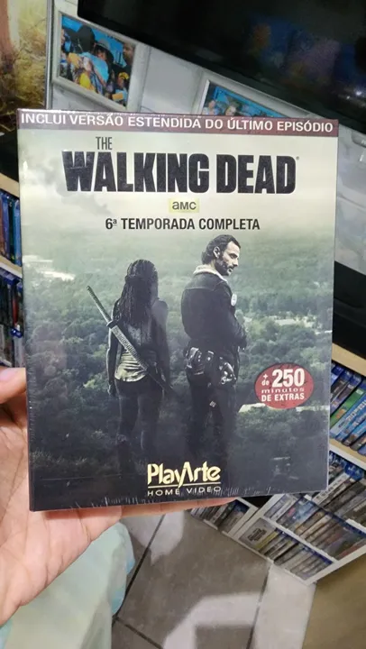 Blu-ray The Walking Dead 6° Temporada Box Lacrado