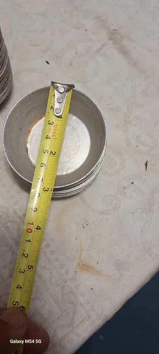 Formas de Alumínio para impadinha - 10 Peças