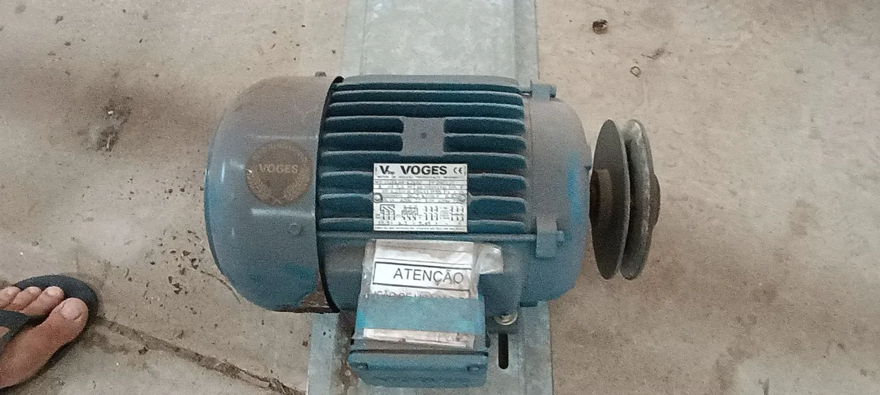 Motor 4cv baixa rotação. Novo zerado