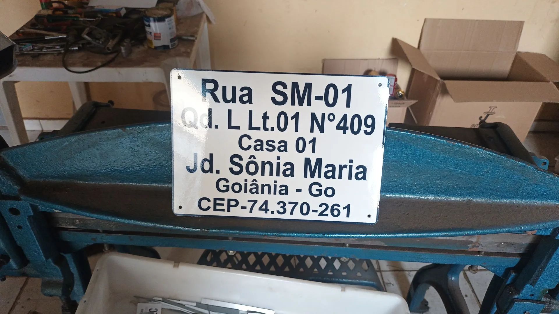 Placa de endereço pronta em 1 hrs - Foto 4