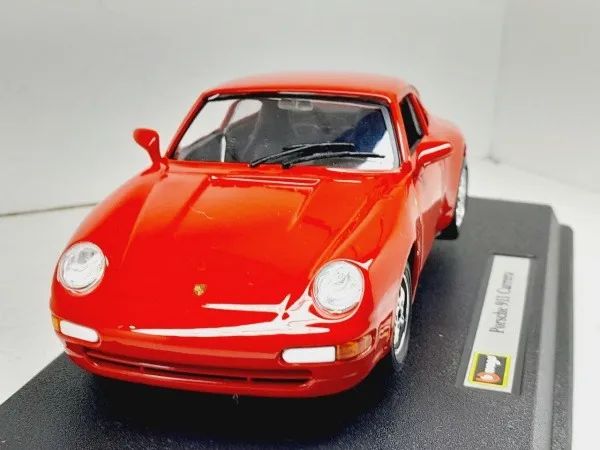 Miniatura Porsche 911 Carrera 1993 Burago 1/24 (Base+Acrílico) - Foto 2