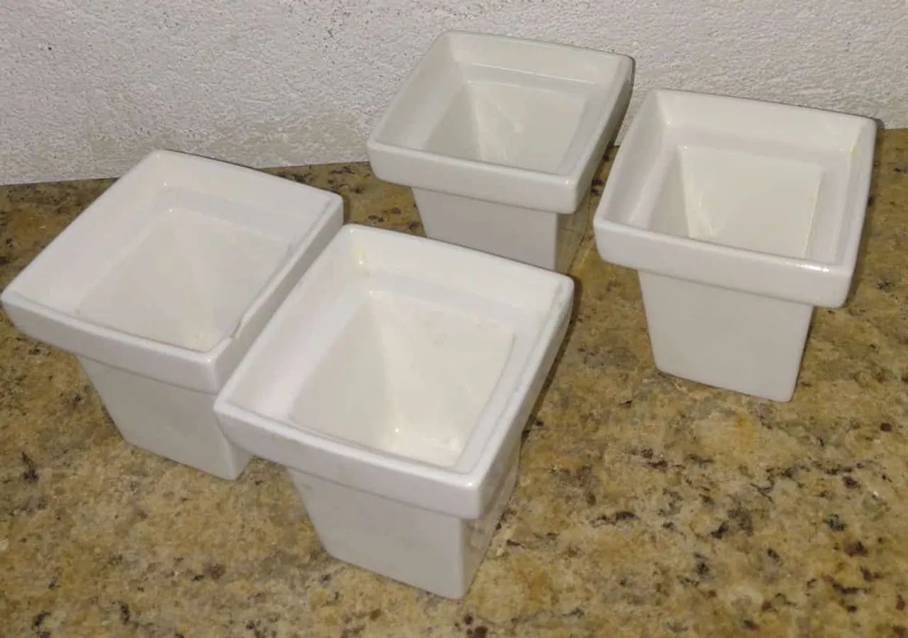 VENDE -SE 4 VASINHO PLANTA TUDO POR 30,