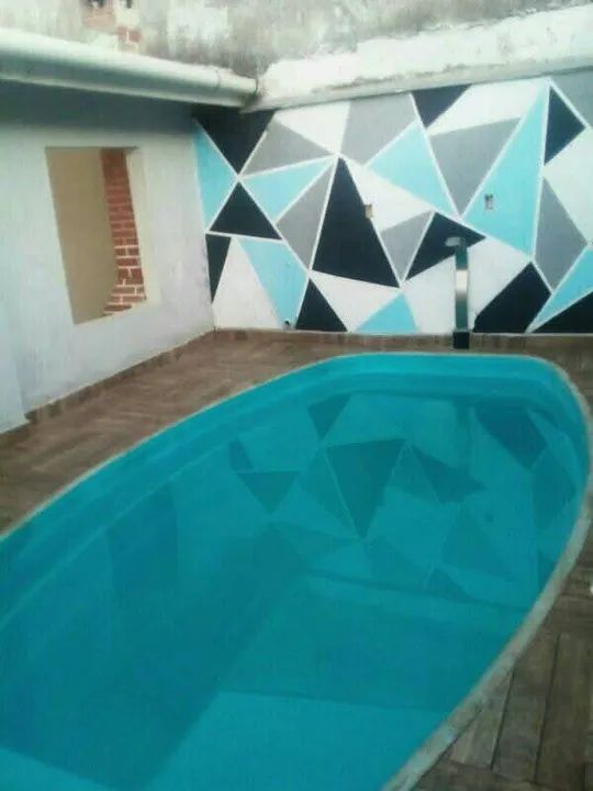 Estou vendendo piscina de fibra está muito conservada está top mais informações  - Foto 4