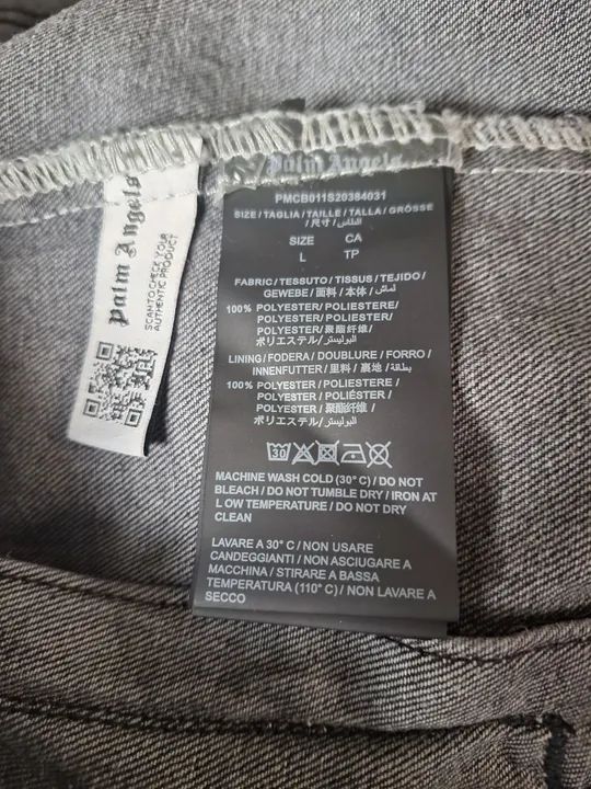 Jaqueta jeans palm angels - Foto 2