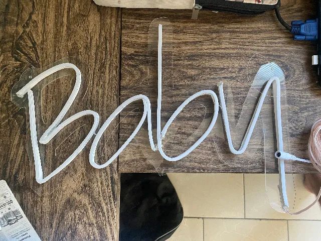 Ac oferta Led BABY 46x35 cm acrílico - Foto 3