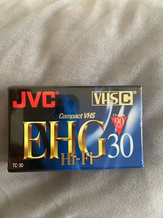 Fita JVC compact vhs 
