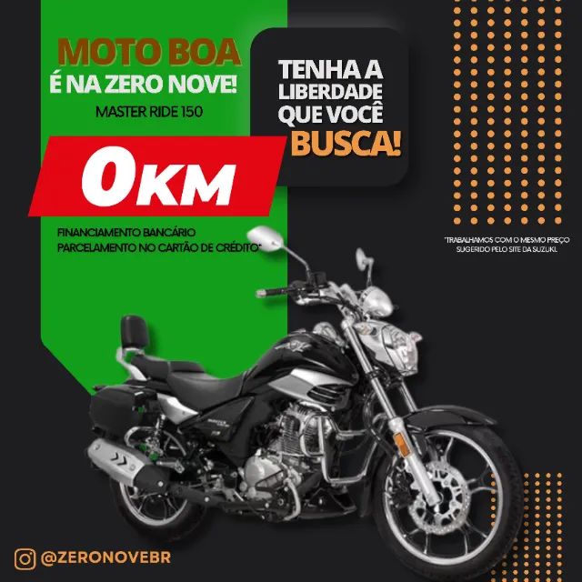 MASTER RIDE 150 2025 0KM SUZUKI | HAOJUE
