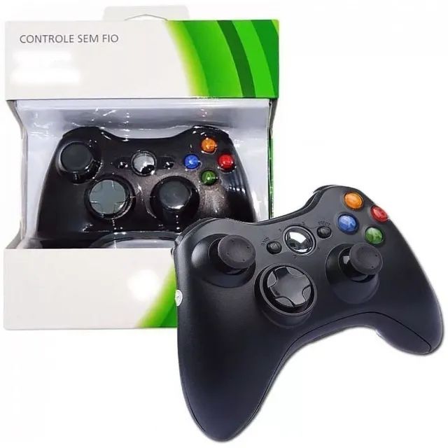 Controle para Xbox 360 Sem Fio