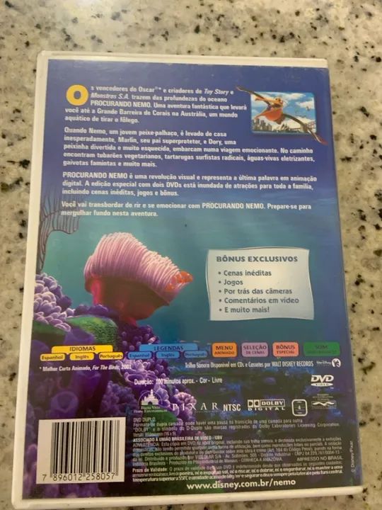 DVD Procurando  Nemo!!! - Foto 3