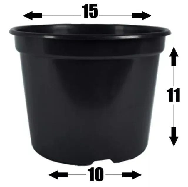 Vaso Plástico Resistente 11cm - Foto 3