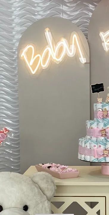 Ac oferta Led BABY 46x35 cm acrílico - Foto 2