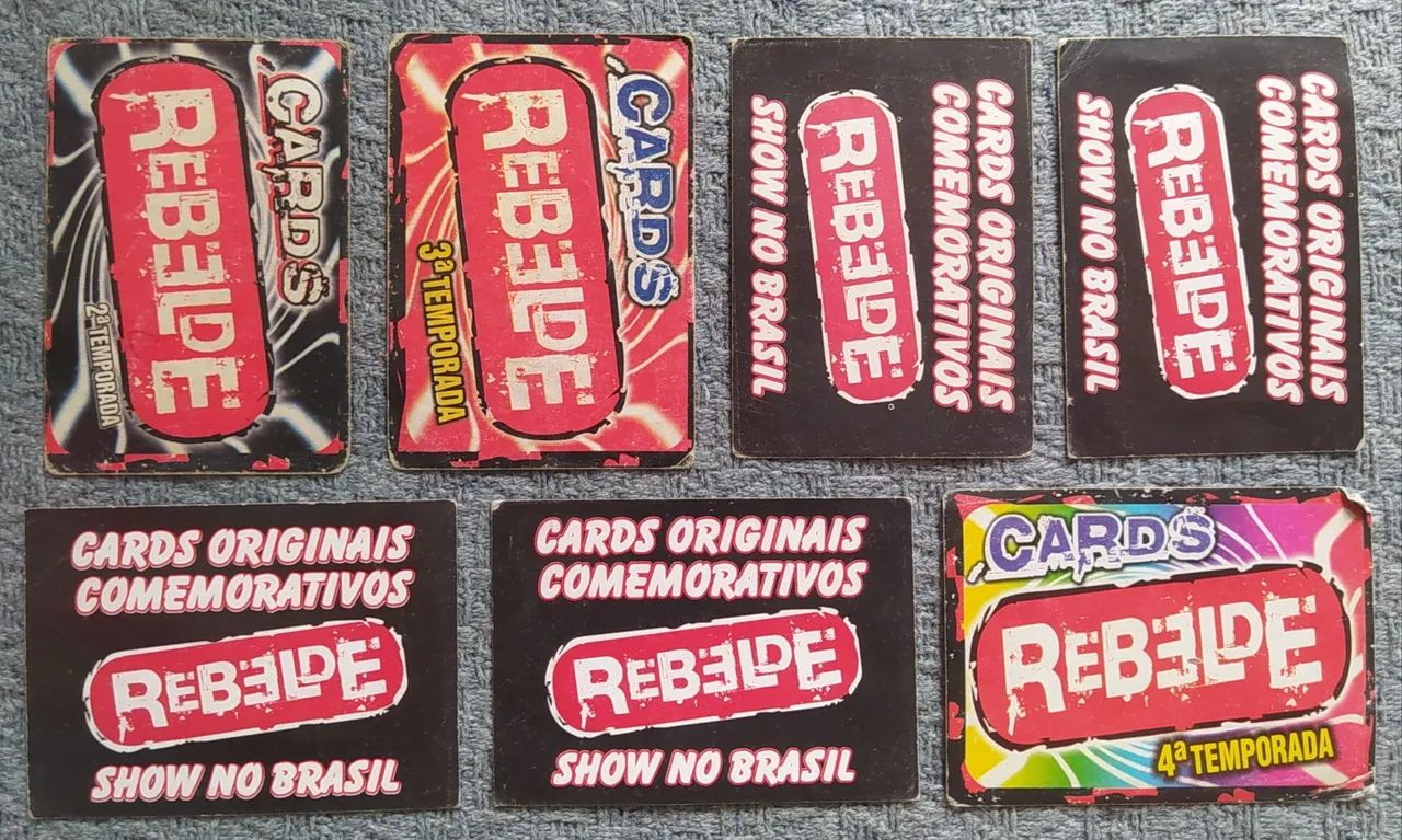 Lote De 7 Cards Rebelde - Foto 2