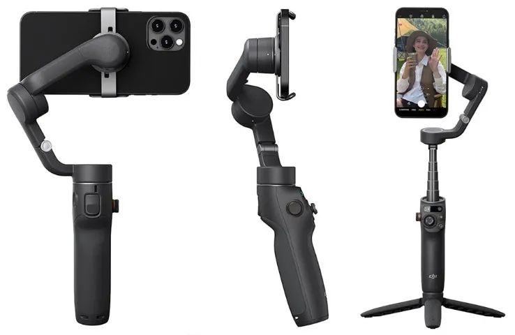Lacrado Estabilizador Gimbal Smartphone Dji Mobile Osmo 6 Dobrável Original  - Foto 6