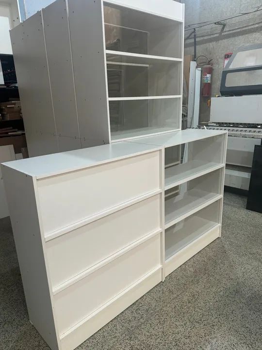 Balcão vitrine  expositor já com vidro  - Foto 2