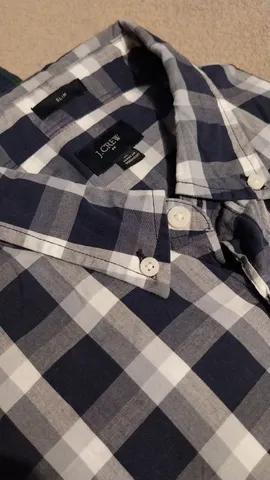Camisas masculinas manga longa G Tommy e J.Crew