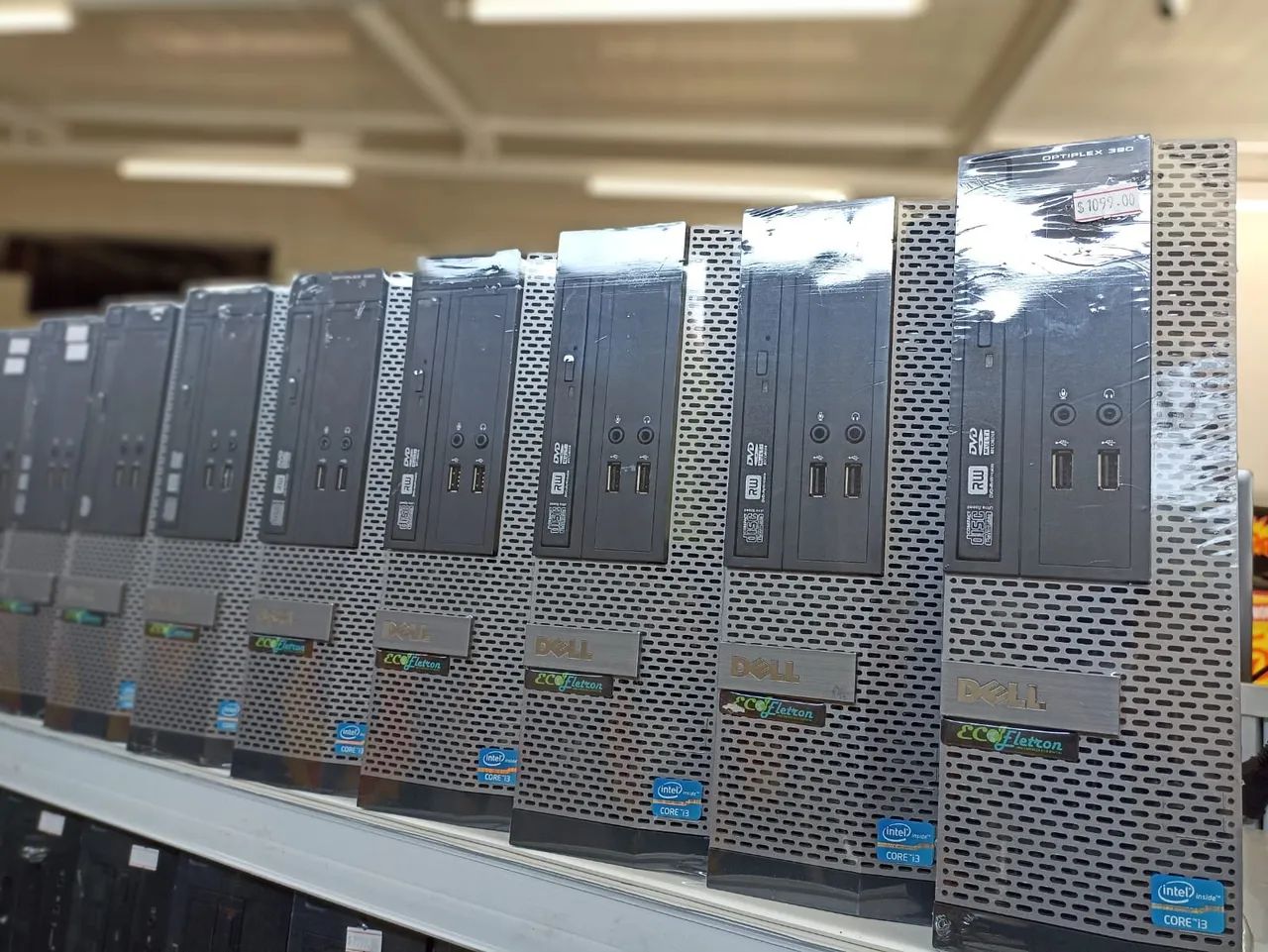 CPU Dell Mini Optiplex 390 Intel Core i3-3240 04Gb HD 250Gb Grande Quantidade  - Foto 4