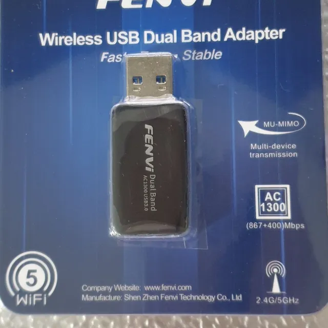 Adaptador wi-fi dual Band 2.4Ghz-5Ghz