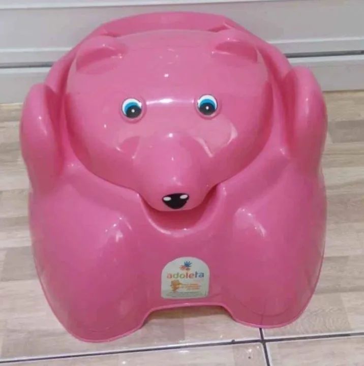 Penico/ troninho urso  rosa Adoleta 