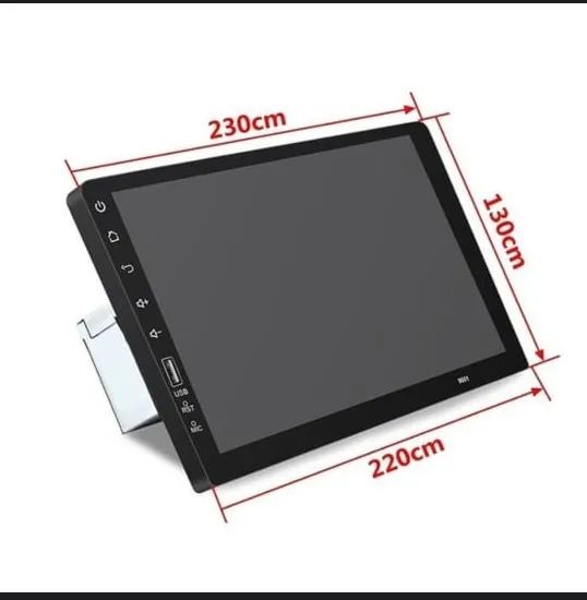 Central Multimidia Mp5 Tela 9"- 1 Din - 160w rms - espelhamento Android e iOs (Novo) - Foto 3
