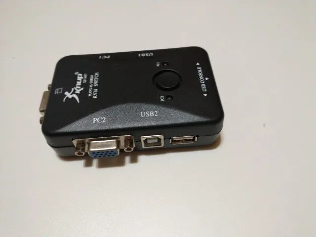 Switch Chaveador VGA Knup KVM - Troque entre 2 computadores com um toque - Foto 6