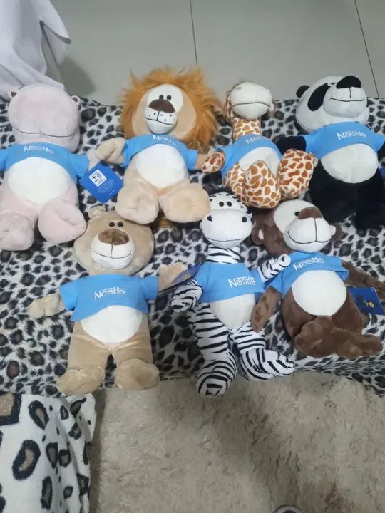 Coleção Pelúcias Nestlé 