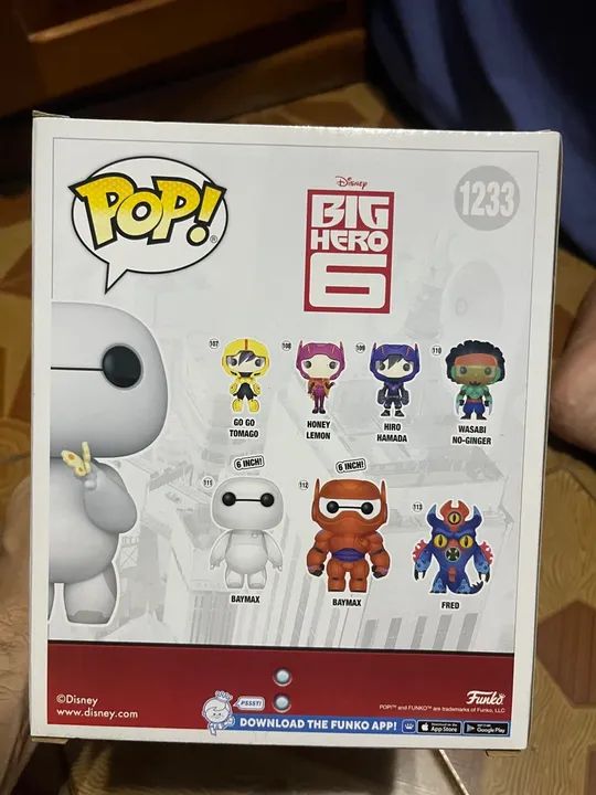 Funko Pop raro do Baymax With Buttefly 1233 Diamond, Chase e Exclusive Original. - Foto 3