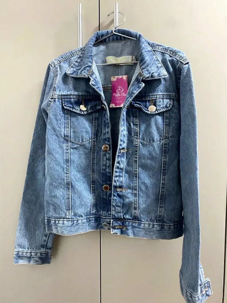 Jaqueta Jeans Feminina - Milla Chic - Foto 3