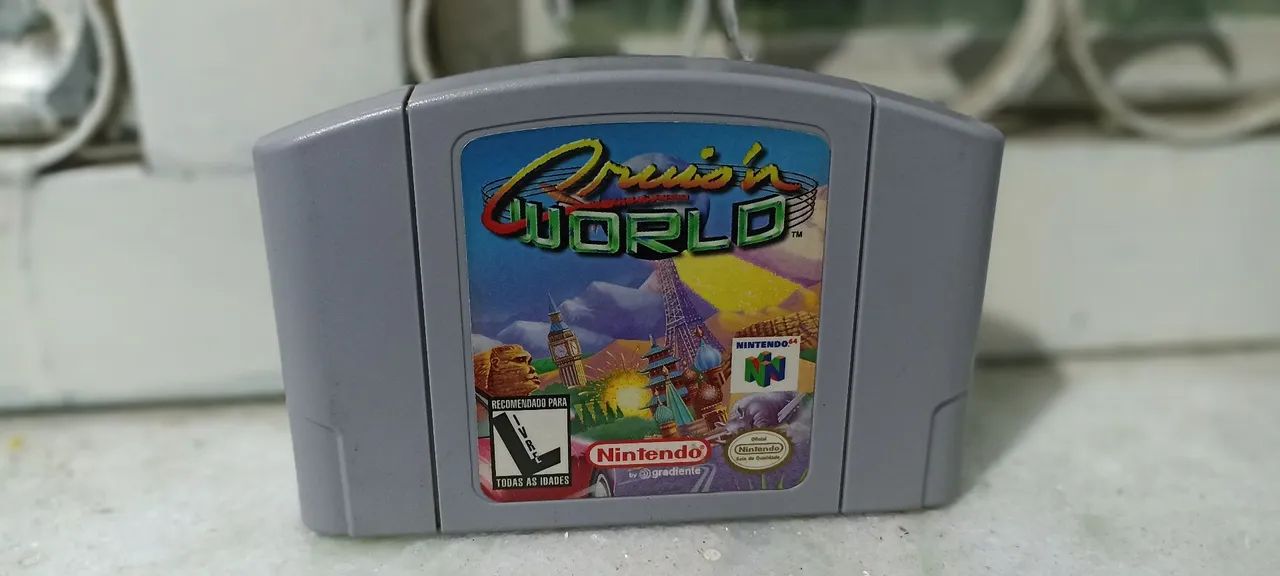 Cruise world Nintendo 64 original funcionando - Jogos de Vídeo