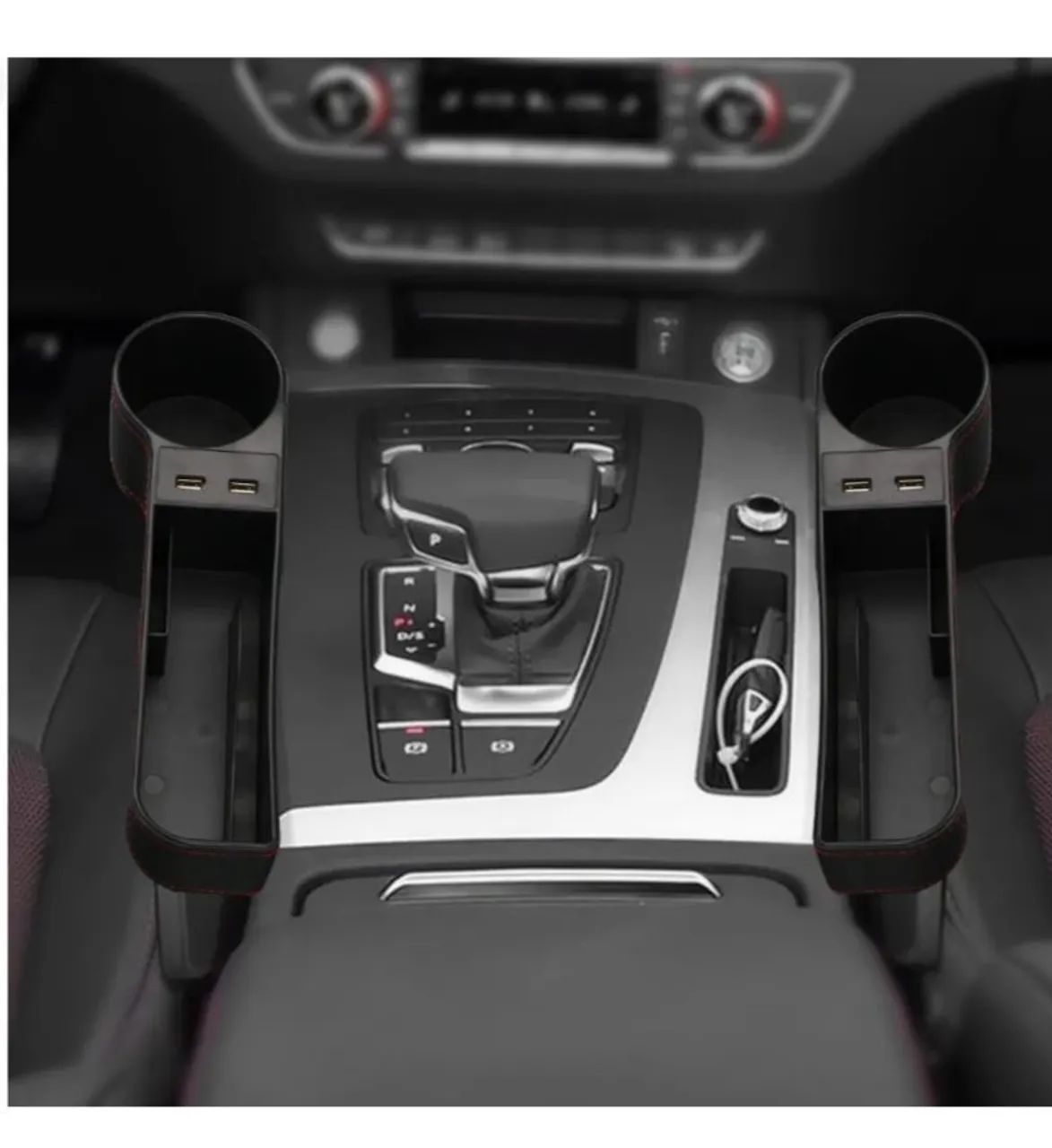 Promoção!!!!Acessório carro porta copos com usb - Foto 2