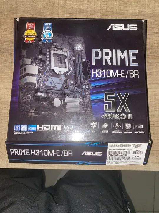 Kit i5 8400 + placa mãe h310m