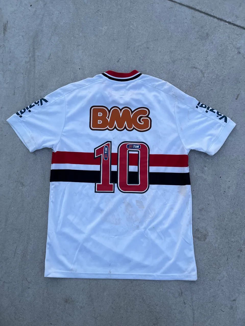 Camisa de time do São Paulo 2011 autografada - Foto 5