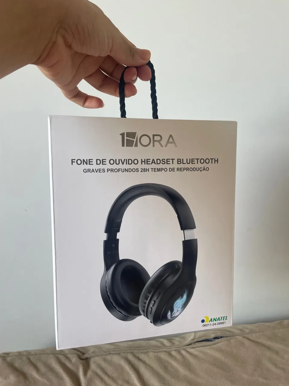 Fone de ouvido headset bluetooth