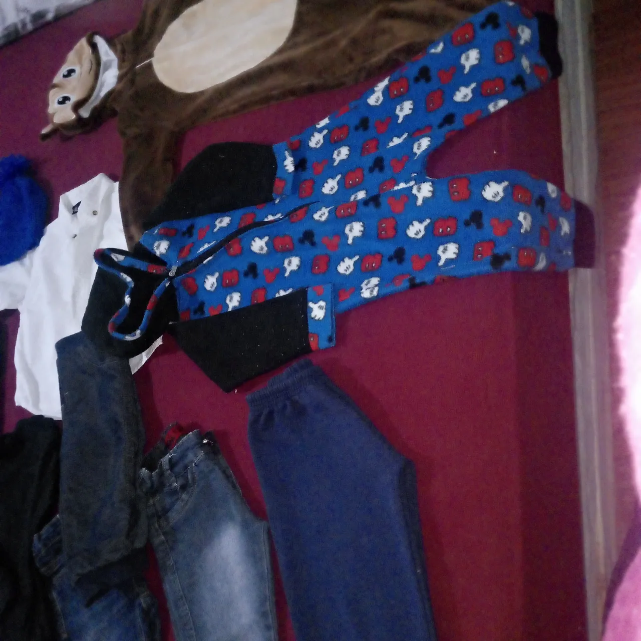 Lote de roupas infantis variadas