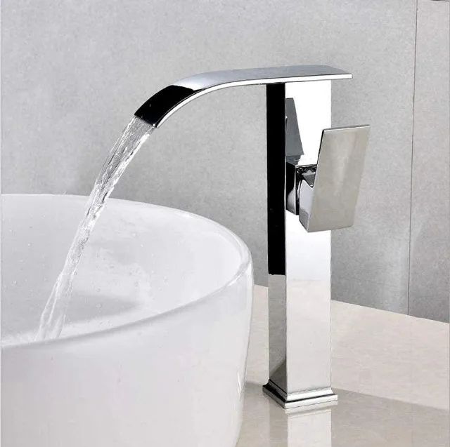Torneira Banheiro Monocomando Metal Bica Alta OUTLET 