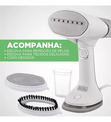 Ferro Vaporizador Black+decker Bdv3000 1220w 3 Em 1 110v - Foto 5