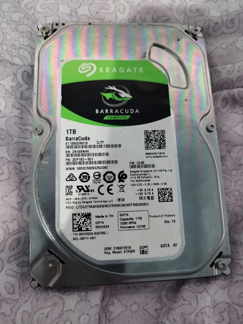 HD Seagate Barracuda 1TB