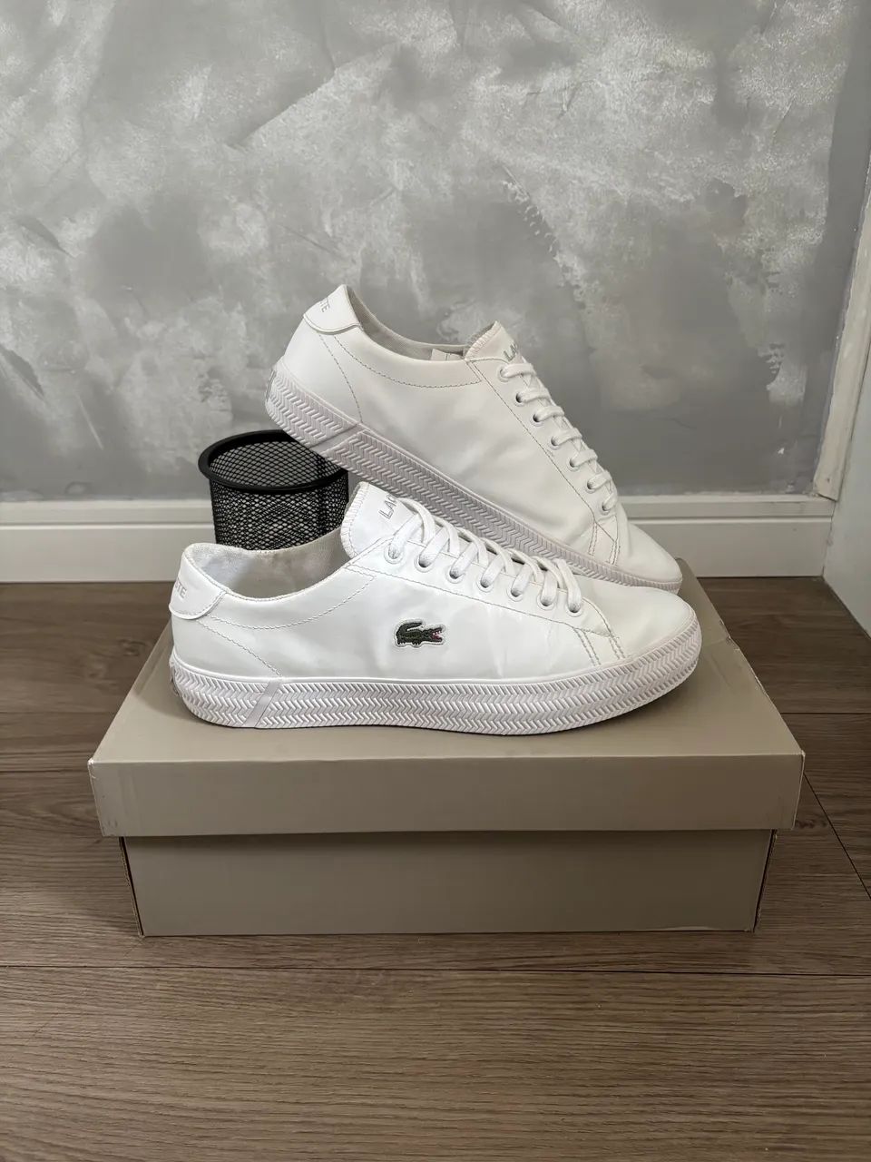 Lacoste Gripshot TÃªnis Lacoste Branco Tênis Masculino Gripshot