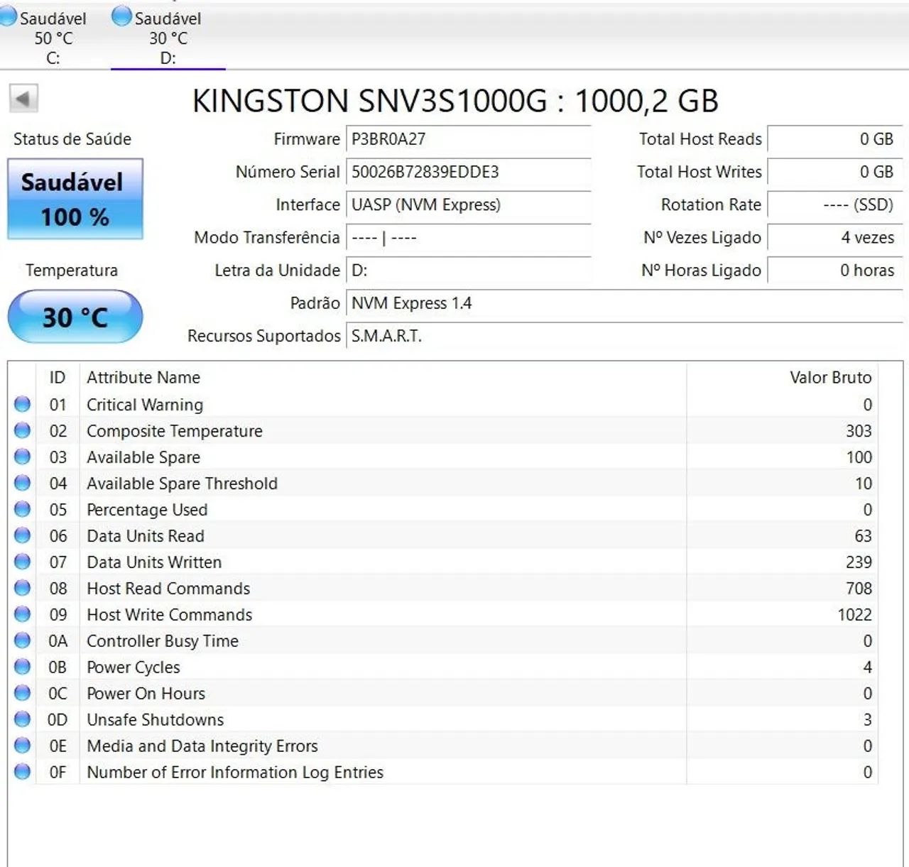 M2 Nvme Kingston 1TB NV3  - Foto 3