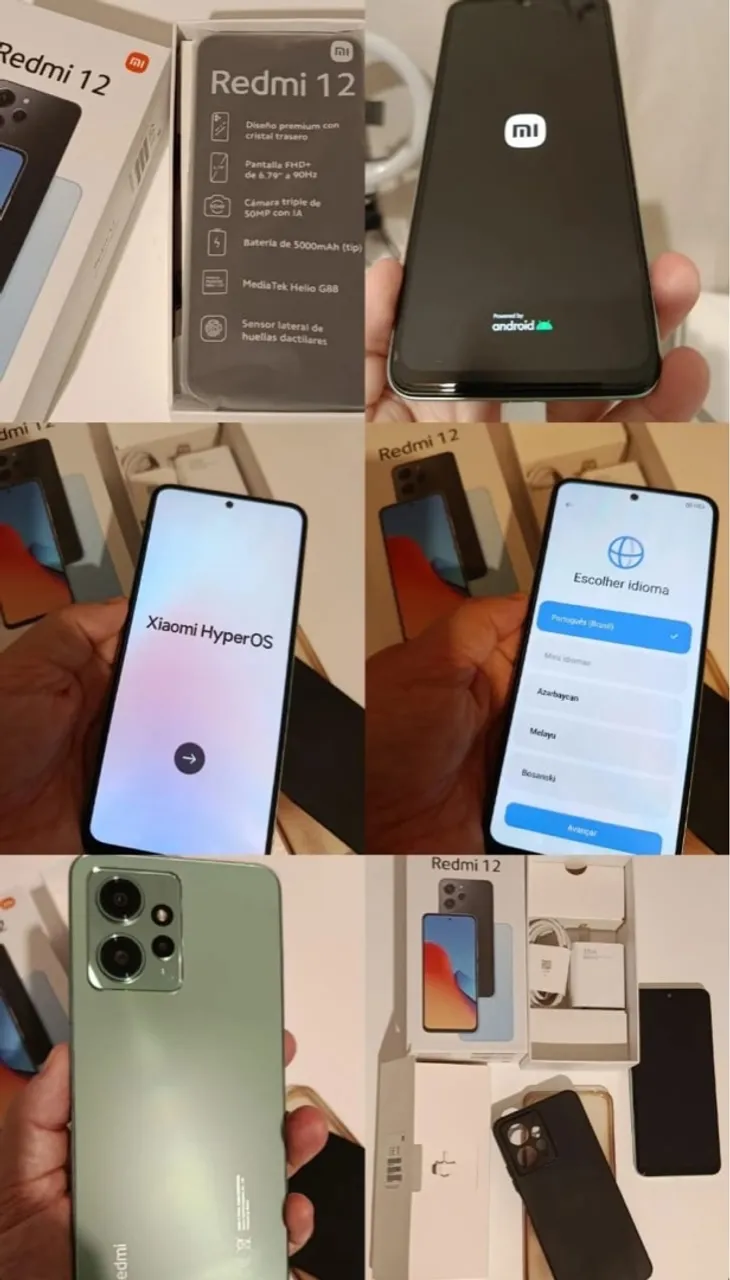 Xiaomi 12 impecável acompanha tudo