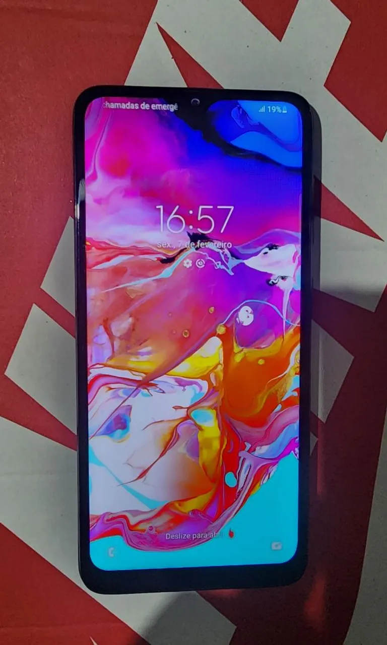 Samsung Galaxy A70 128 GB Azul 6 de ram 