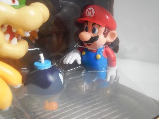 Conjunto Bonecos Super Mario Bowser Novo Lacrado - Foto 3