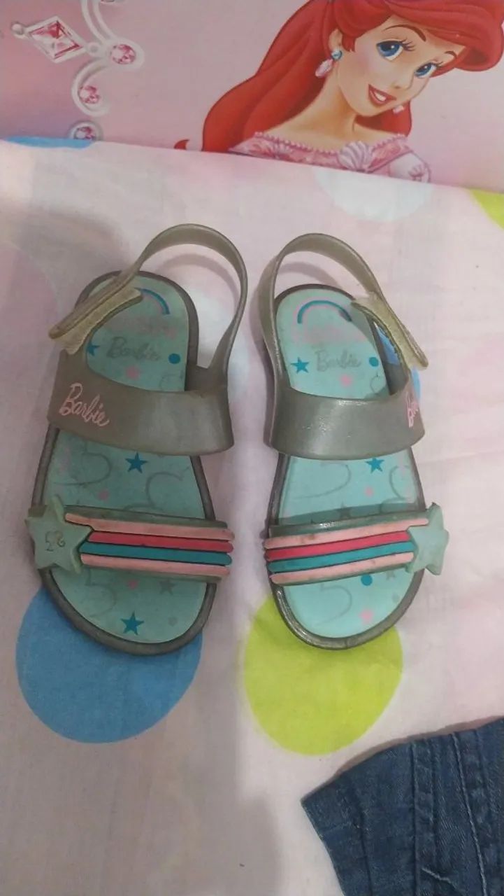 Macacão Jeans + Sandália da barbie - Foto 4