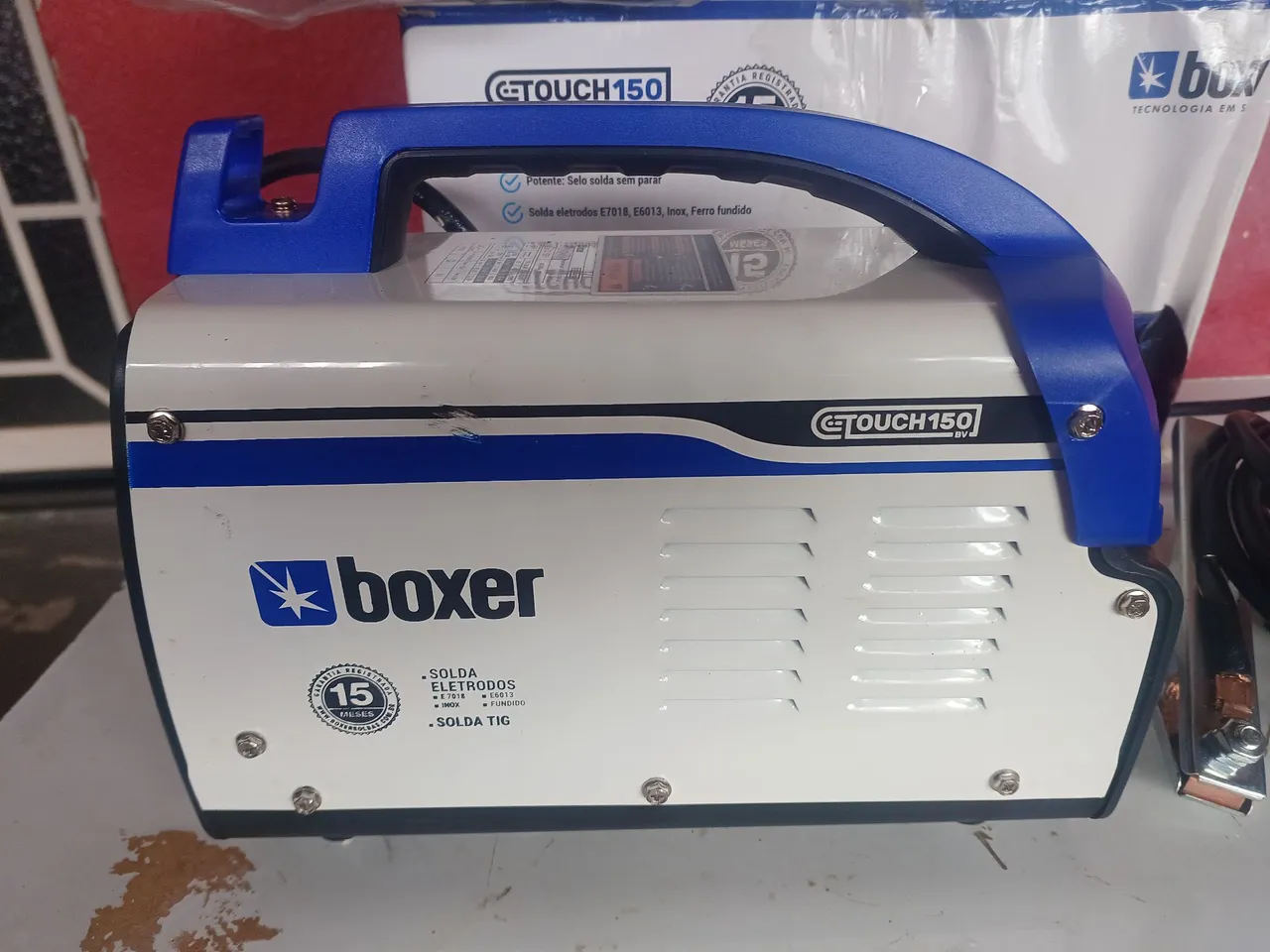 Máquina inverssora de solda boxer 150am bv