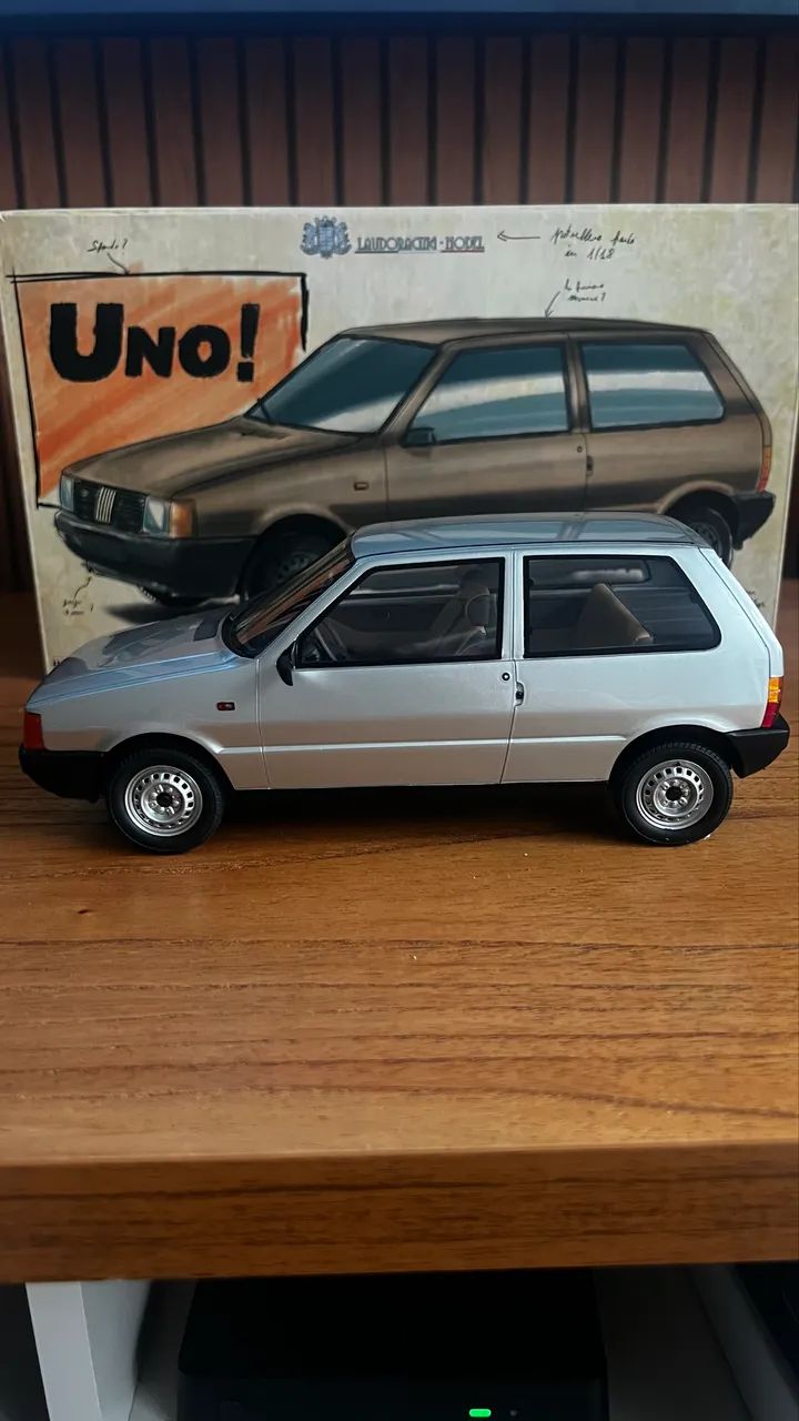 Fiat uno 1:18 1983 raríssimo  - Foto 3