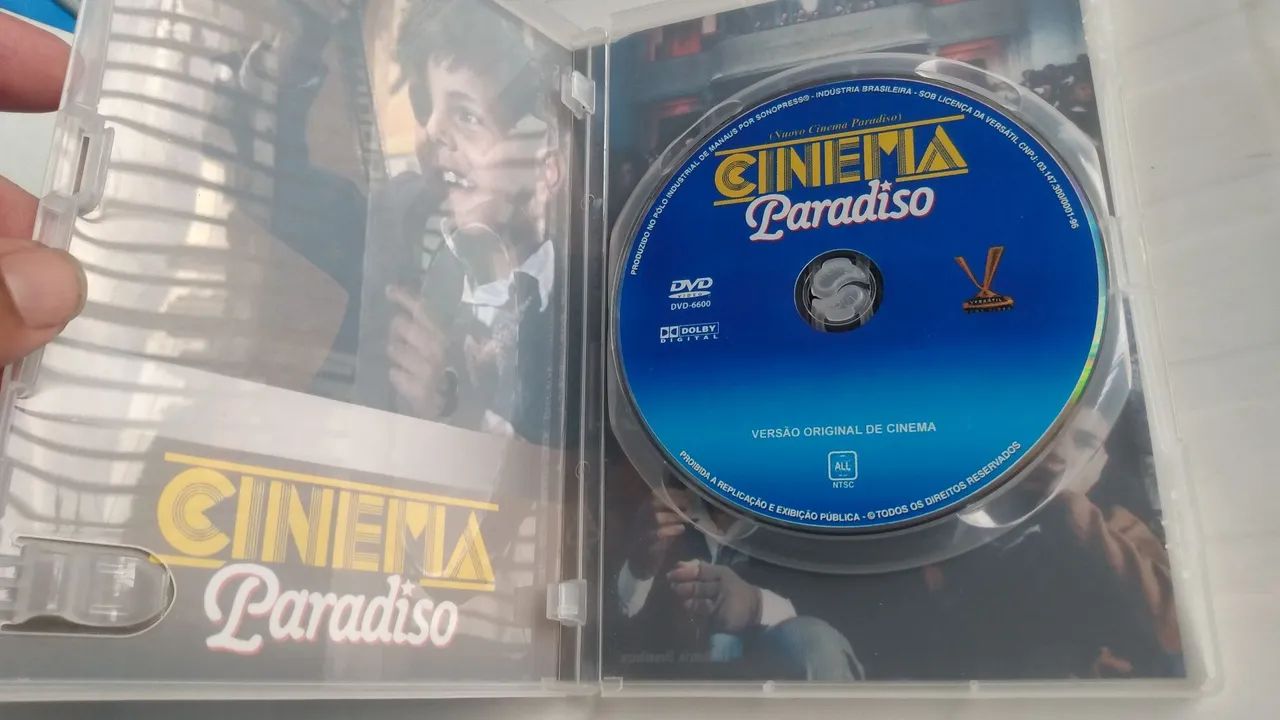 DVD original cinema paradiso.  - Foto 5