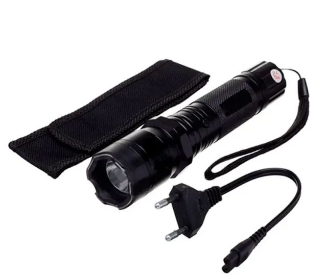 Lanterna iluminação prática e segurança integrada. - Foto 4