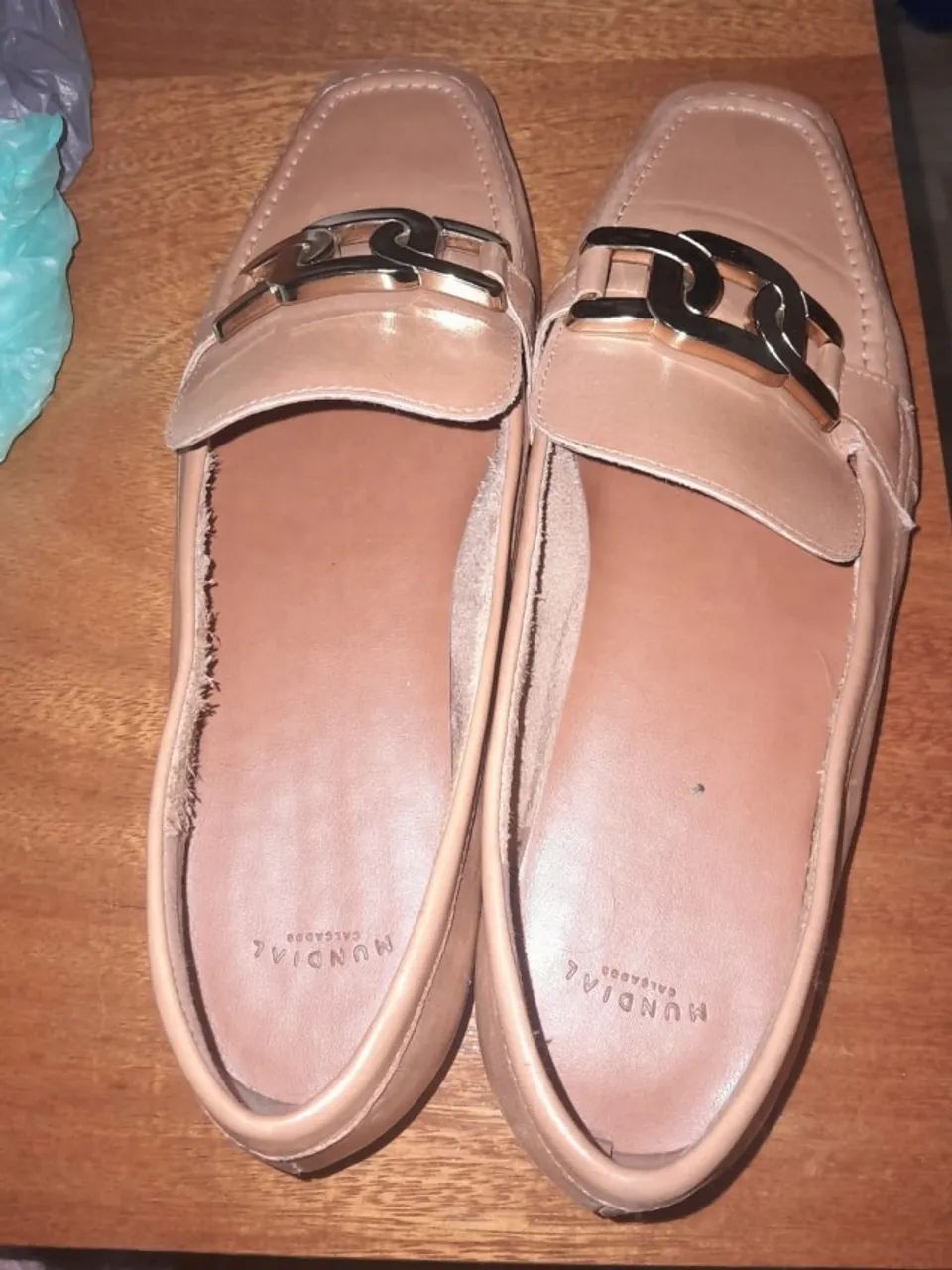 Mocassim Feminino de Couro - Foto 2