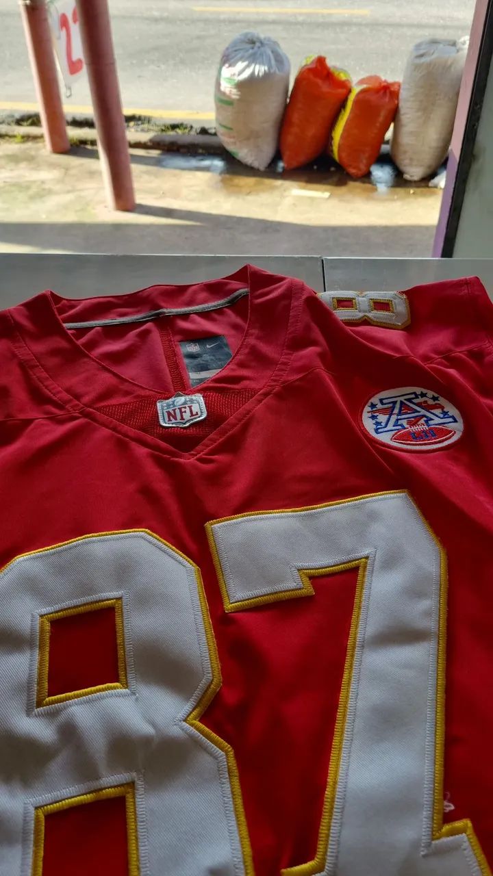 Camiseta Kansas City Chiefs Kelce 87 - Foto 5